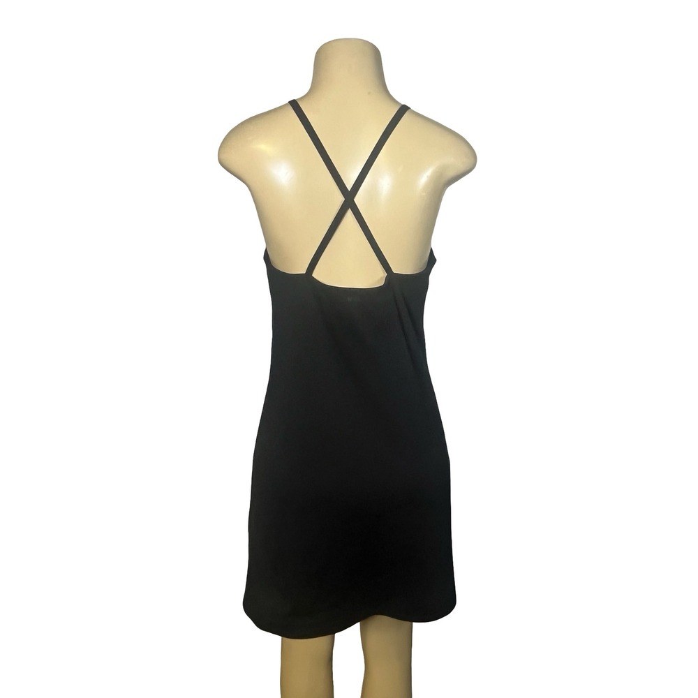 Madwell MWL Flex 2.0 Fitness Dress Black Size L Athletic Built In Shorts Stretch